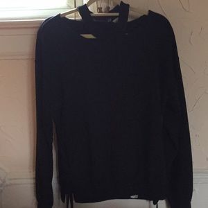 Jet by John Eshaya fashion sweatshirt.